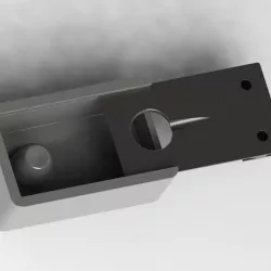 abstract face- ashtray- saving bank
