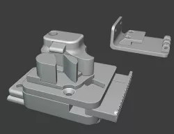 Airsoft aap01 compact Holster