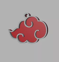 Akatsuki Cloud Earring