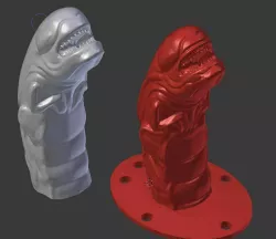 Alien Chestburster Halloween prop