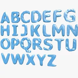 Alphabet Low Poly