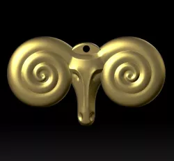 Aries Ram Pendant