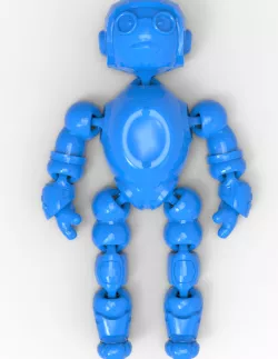 articulated puppets V2 and V2bis