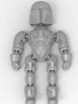 articulated puppets V3 and V3bis