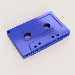 audio cassette card holder