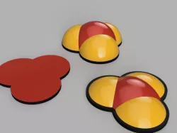 Battlefleet Gothic 3D Blast Markers