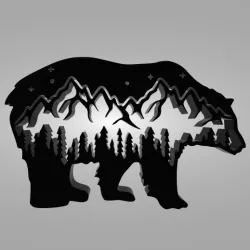 Bear + LANDSCAPE
