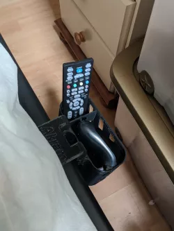 Bedside TV Remote and Gaming Controller Holder