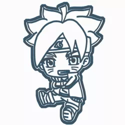 BORUTO UZUMAKI / NARUTO NEXT GENERATIONS / COOKIE CUTTER