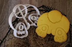 BUNNY BUTT COOKIE CUTTER