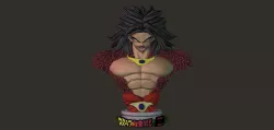Bust Broly SSJ4