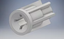 Cardan shaft for Telefunken processor