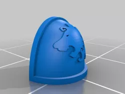 Celestial Lions Shoulder Pad