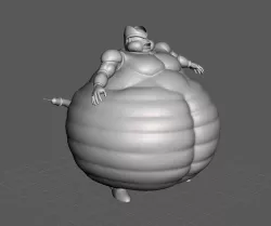 Cell bomb (Dragon Ball) 3D Model