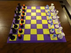 Chess Board - 4 Section