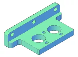 Chimera Dual Hotend Mount for Modular Carriage