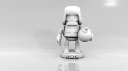 Clash Mini Skeleton Giant