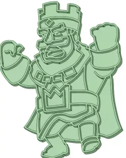 Clash Royale 1 cookie cutter