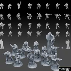 Combat Monks Cadre Megapack