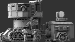 Command-staff steam tank "Veles"