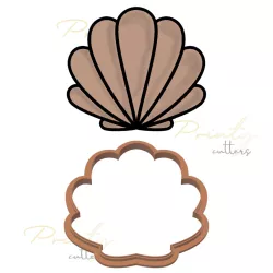 Cookie cutter sea shell | Sea shell cutter | Shell | Cookie cutter | Cookie cutters |