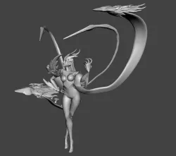Coven Evelynn 3D Model