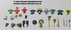 Custom 7 inch Equipment for Factory Space Marines