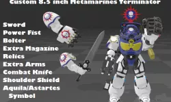 Custom 8.5 inch Metamarines Terminator