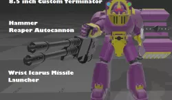 Custom 8.5 inch Terminator