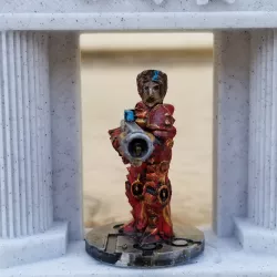 Cyberfemme Energy Rifle Soldier