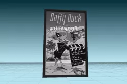 Daffy duck -3d foil card + nightlight cover