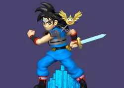 Dai Dragon Quest 3d Printable Figure