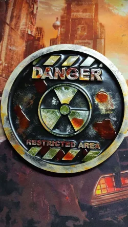 Danger Restricted Area logo