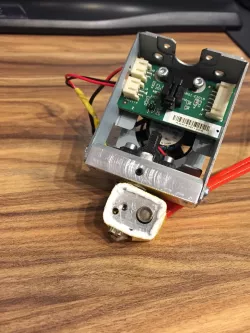 DaVinci 1.0 cooling block for MK10 style extruders