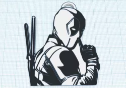deadpool keychain