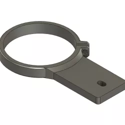 #deprecated | 70mm clamp with beam support for anamorphic projection lenses