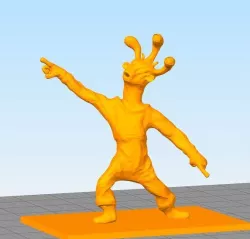 Disco 3-Eyed Alien