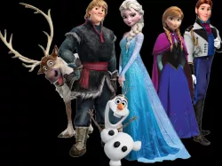 Disney Frozen characters NIGHT LIGHT LITHOPHANE