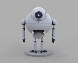 Dragon Ball GT Giru Robot 3D Printing Figure 3D print model