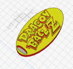 Dragon ball keychain