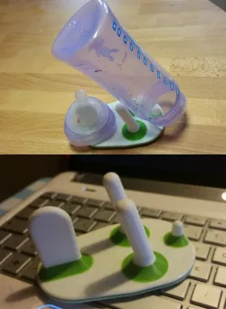 Drying rack for baby bottle