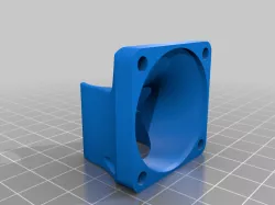 E3D v6 Hotend Heatsink 40mm Fan Duct