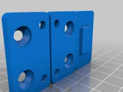 Ender 5 Plus Meanwell RSP-500-24 Adapter and Voltage Select Blank