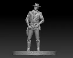 Figure similar to arthur morgan