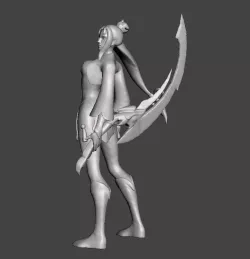 Firecracker Diana 3D Model