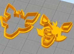 Five night at freddys cookie cutters set