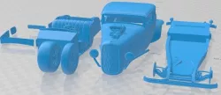 Ford Coupe 1932 Custom Printable Car