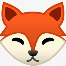 fox keychain