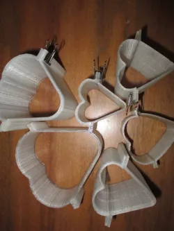 fruit mold (hearts)