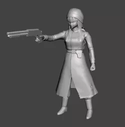 Future Mai Dragon Ball Super 3D Model